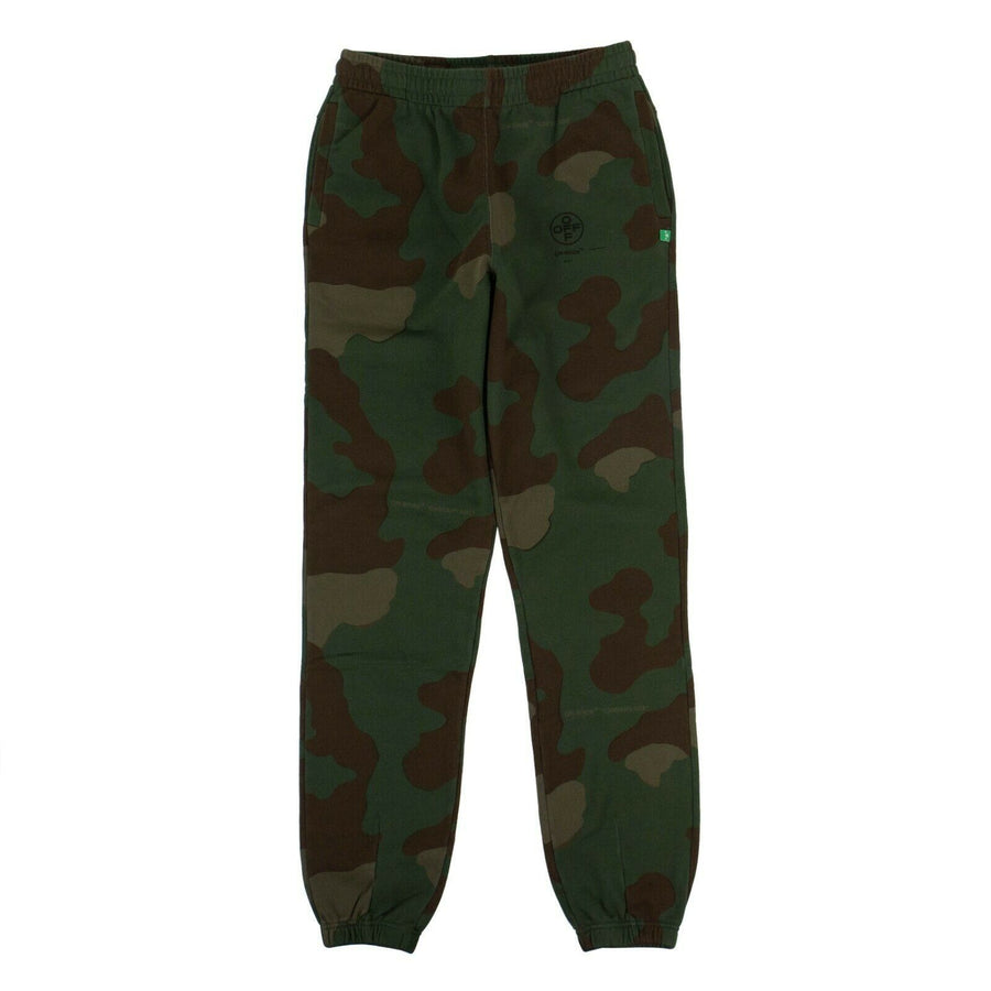 Camouflage Impressionism Pants - Green