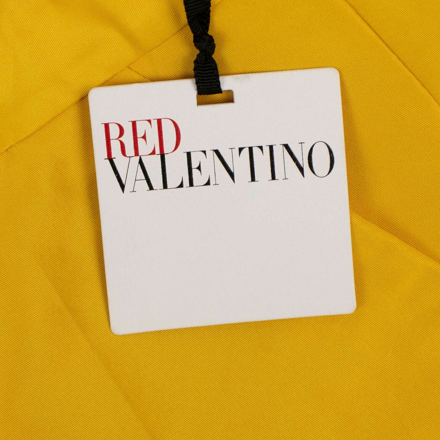 Satin Tailored Shorts - Yellow