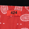 Reversible Paisley Bomber Jacket - Black/ Red