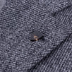 Gray Tweed Wool Slim Fit Coat