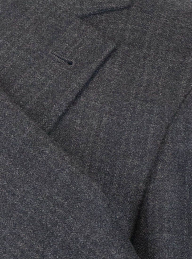 Plaid Cashmere 3 Roll 2 Sport Coat - Gray