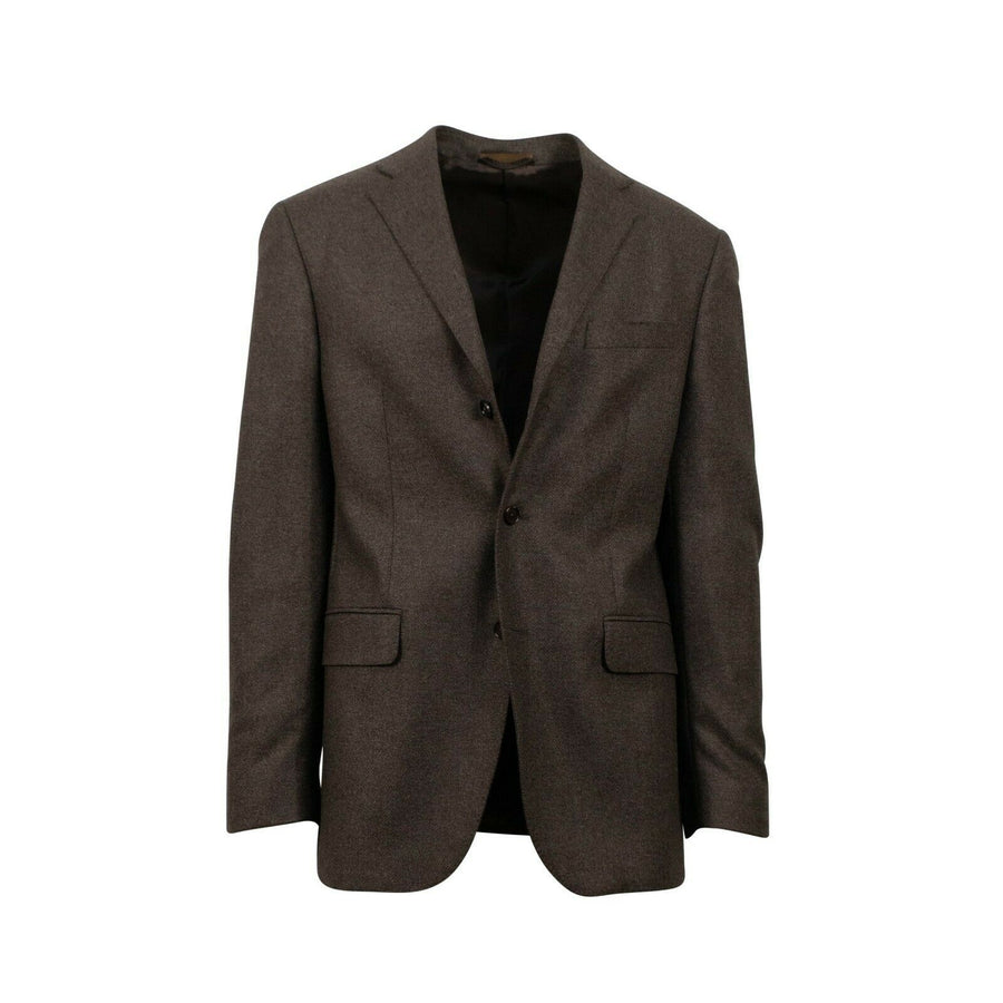 Drop 6 3 Roll 2 Button Cashmere Sport Coat - Brown