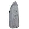 Drop 7 Solid Wool Blend Two Button Suit - Gray