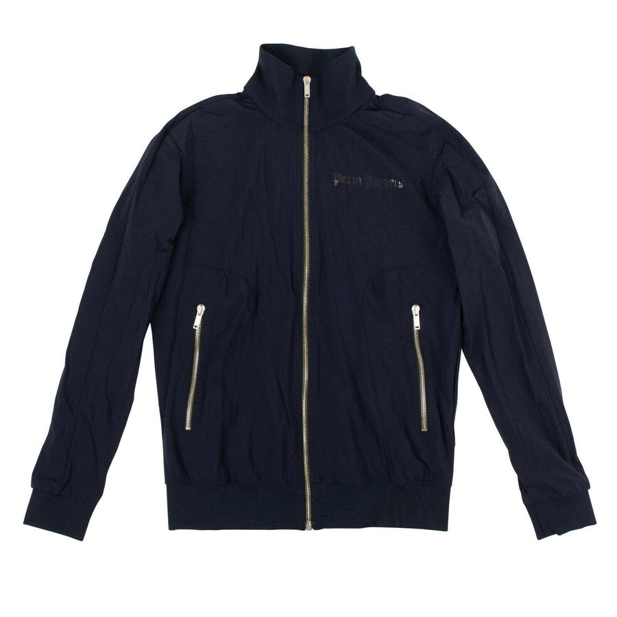 Exclusive Zip-Up Track Jacket -  Navy Blue