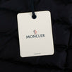 'Talev' Down Filled Quilted Puffer Long Coat - Navy Blue