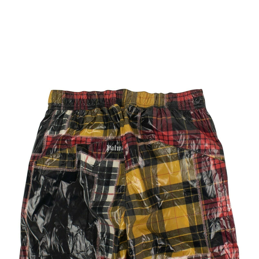 Checked Print Loose Pants