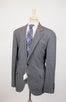 Cashmere Blend Houndstooth 3/2 Button Sport Coat - Gray