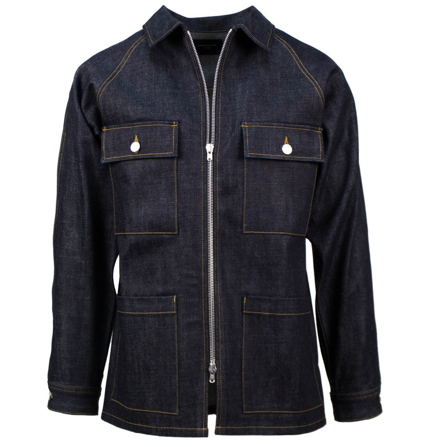 Fifth Collection Raw Selvedge Long Denim Jacket