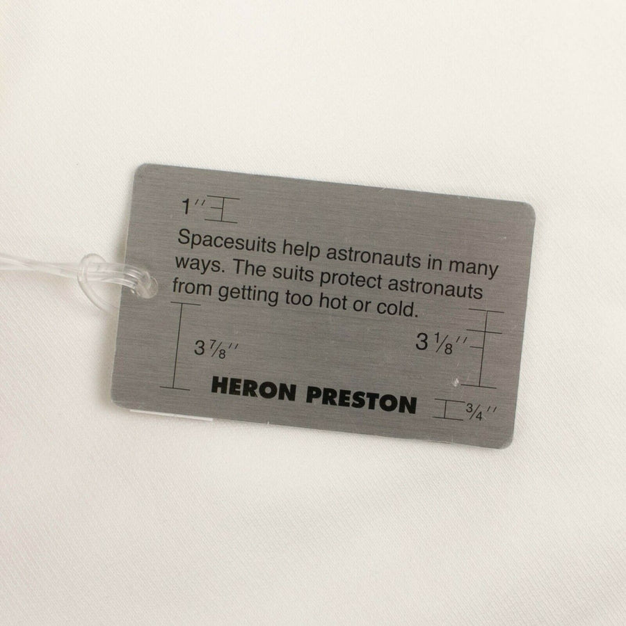 Cotton NASA Slim Sweatpants - White