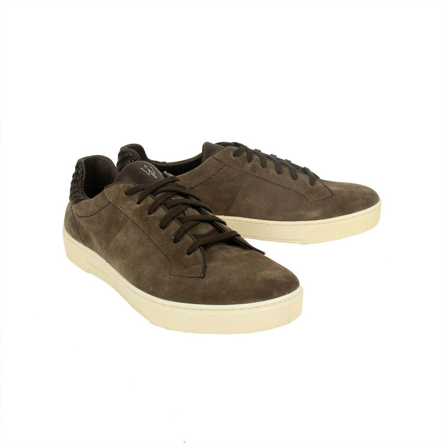 ERMENEGILDO ZEGNA x MASERATI Sneaker - Brown