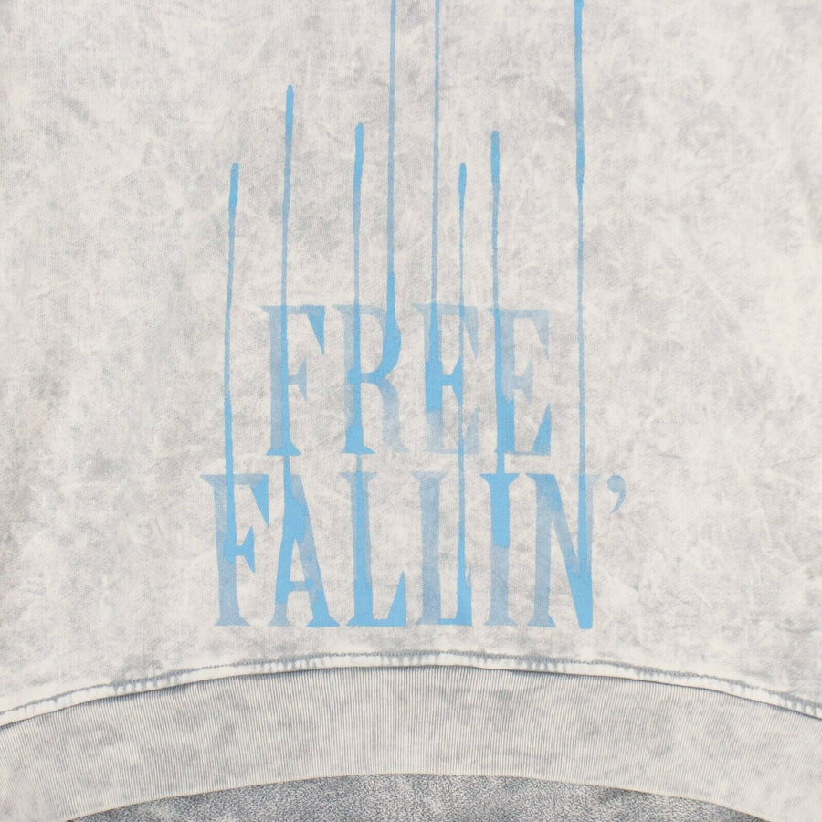 Free Fallin Perfect Pullover Hoodie - Acid Gray