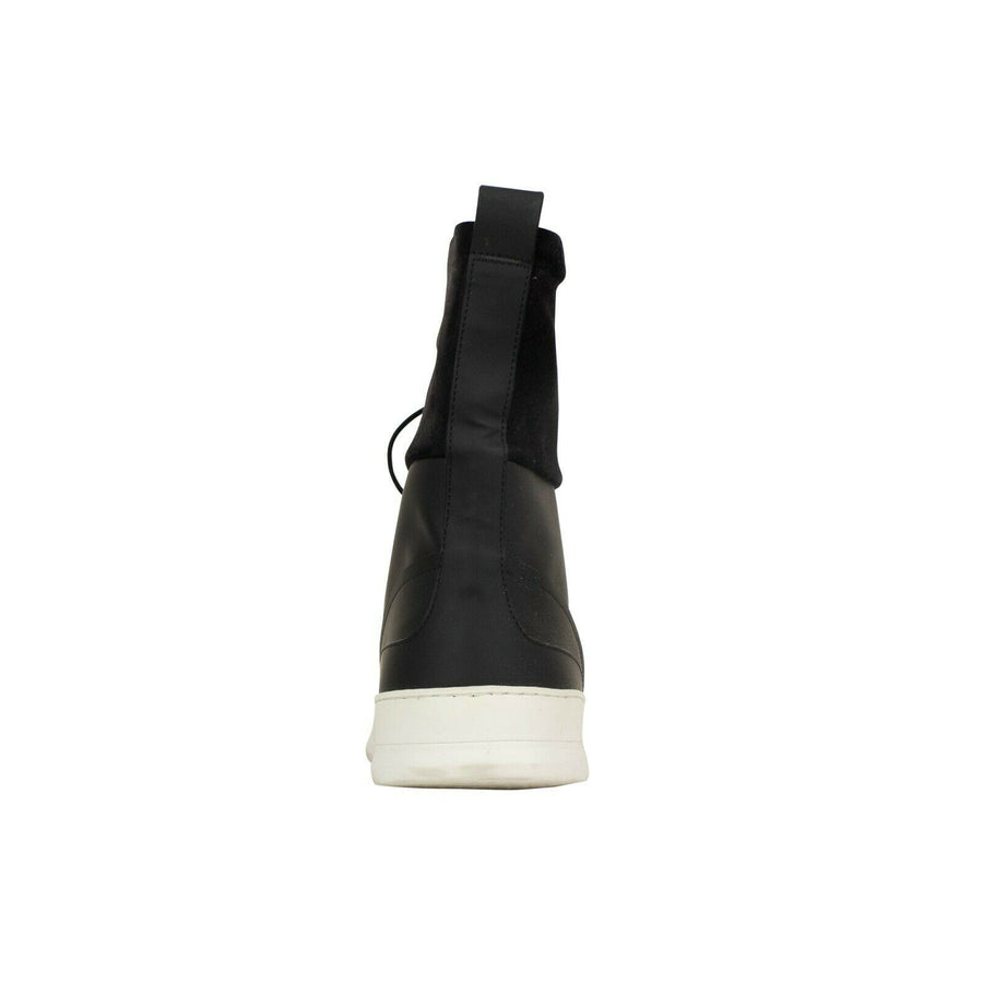 Z ZEGNA Rubber Rain Boots - Black