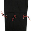 Cotton Drawstring Design Pants - Black