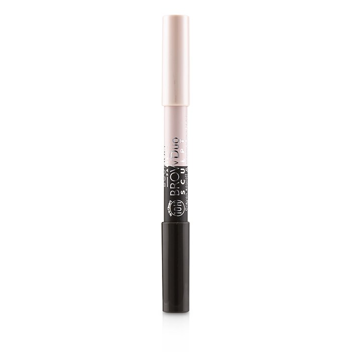 Brow Duo Sculpt 2 In 1 Eyebrow Pencil And Highlighter - # 23 Brown - 1.95g/0.065oz
