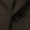 Drop 8 Houndstooth Double Breasted Wool Blend Sport Coat - Brown