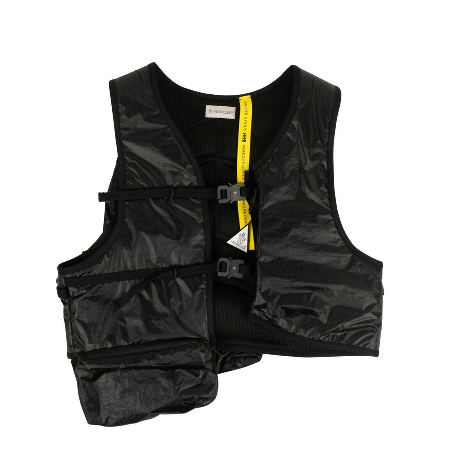 GENIUS x 6 MONCLER ALYX Hand Warmer Short Vest - Black
