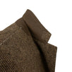 Drop 7 Tweed Wool Three Roll 2 Button Sport Coat - Brown