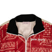 Bandana Zip-Up Track Jacket - Red