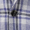 Drop 10 Plaid Wool 3 Roll 2 Button Sport Coat - Purple