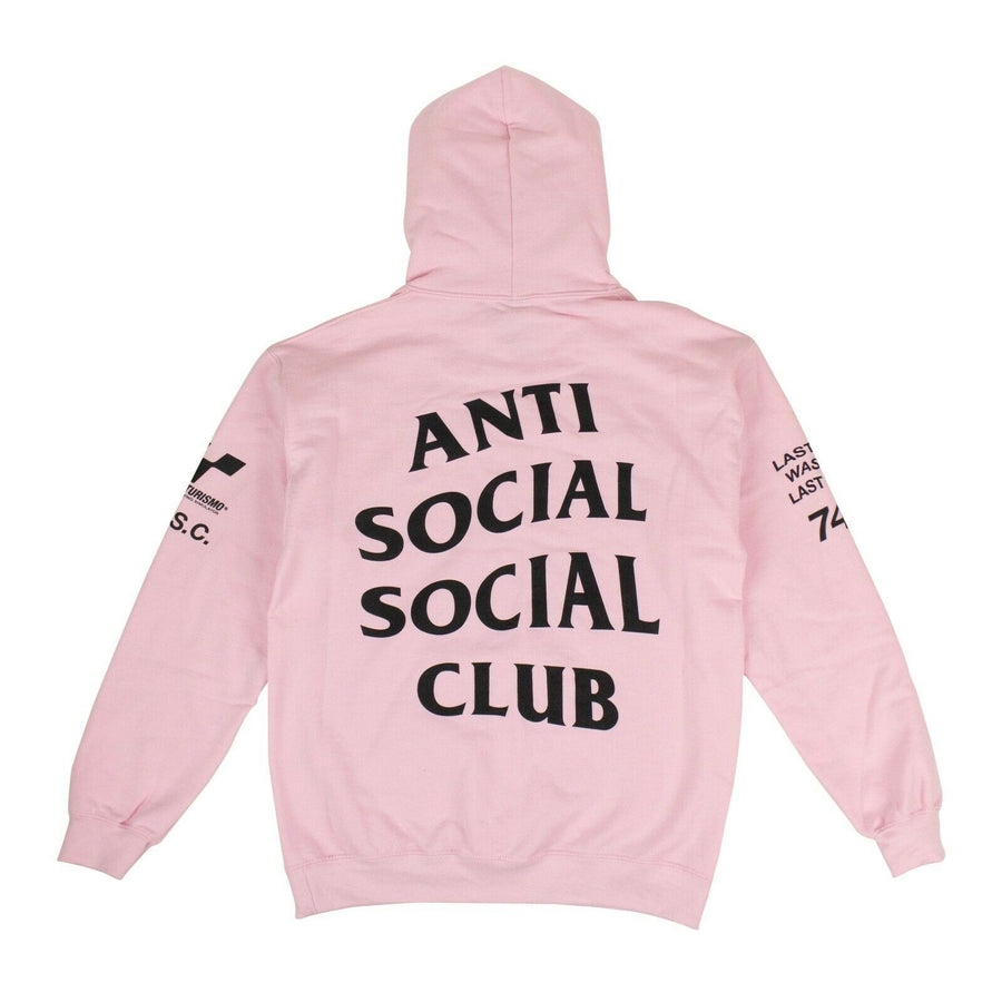 'ASSC x Gran Turismo' Hooded Sweatshirt - Pink