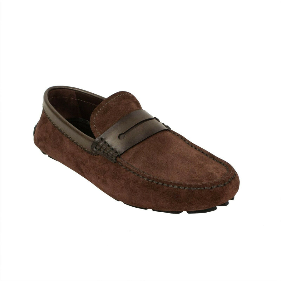 Suede Morris New Driver Shoe - Brown