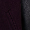 Season 5 'Oxblood Ink' Classic Bomber Varsity Jacket - Burgundy