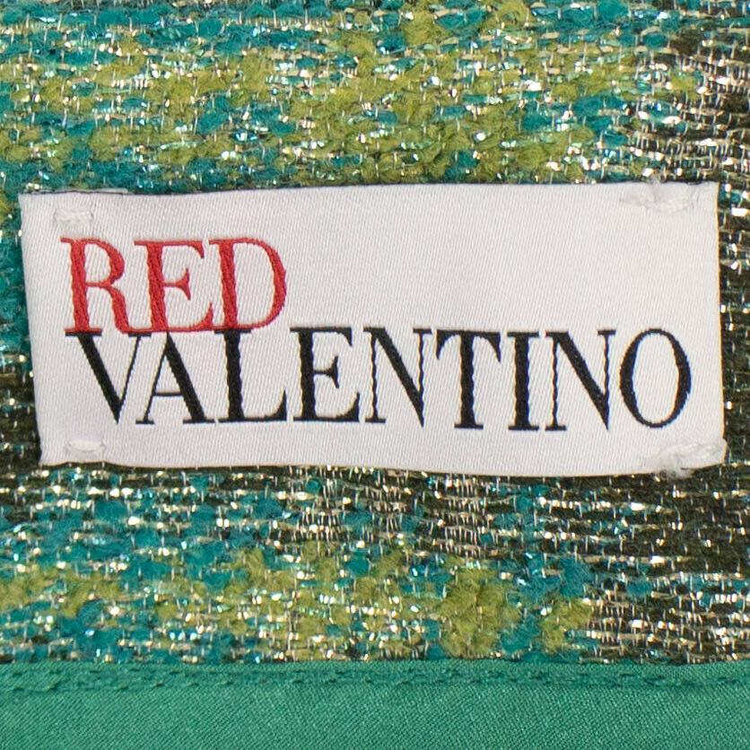 Multi Color Plaid Print Mini Skirt - Green