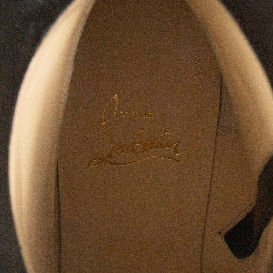 Leather Hongroise 85 Pumps Boots - Black