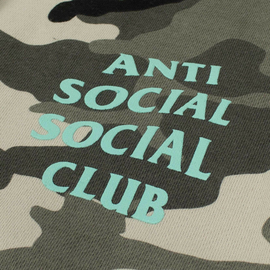 Camo 'Melrose Ave' Hooded Sweatshirt - Green