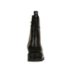 'TS Croc' Spiked-Cap Booties - Black