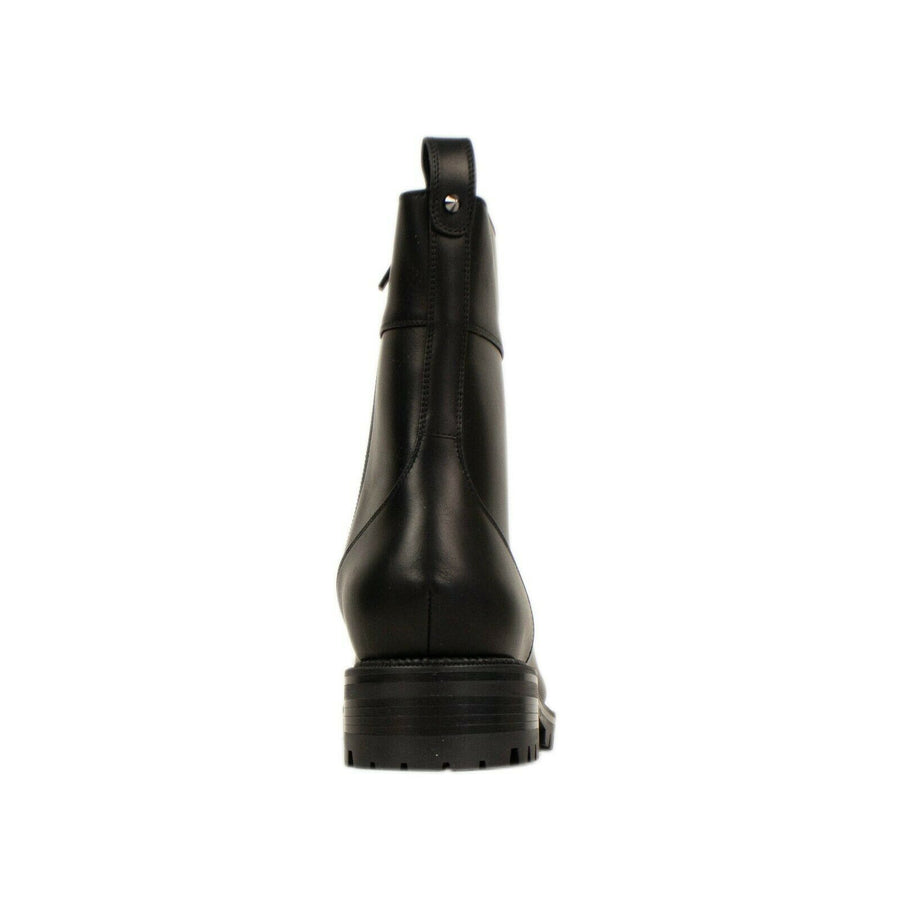 'TS Croc' Spiked-Cap Booties - Black