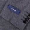 Drop 6 Micro Graph Checked Wool Two Button Three Peice Suit - Gray