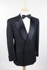 Belvest For Davide Cenci Double Breasted Tuxedo Suit - Black