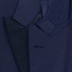 Wool Suit Tuxedo - Navy Blue