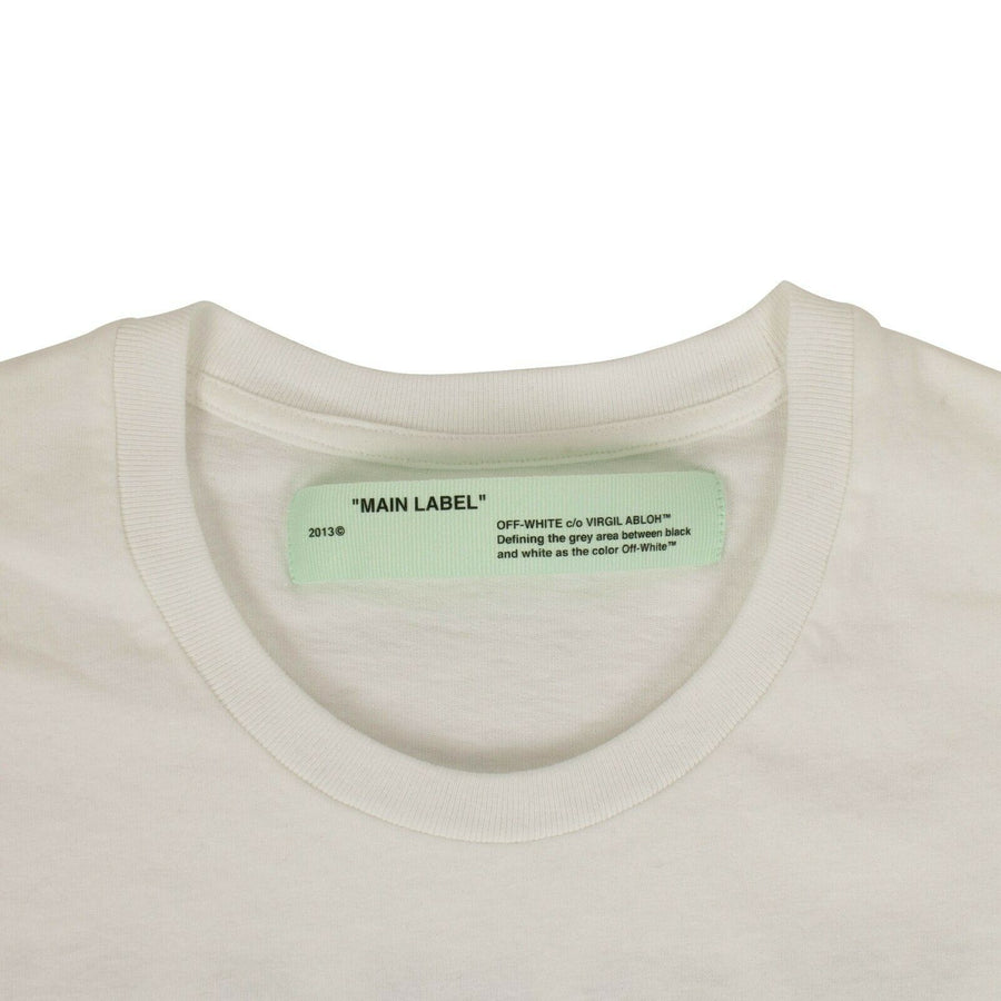 Cotton Checkerboard T-Shirt - White