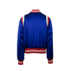 Varsity Baseball Bomber Jacket - Blue / Red