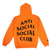 Paranoid 'ASSC' Hooded Sweatshirt - Orange