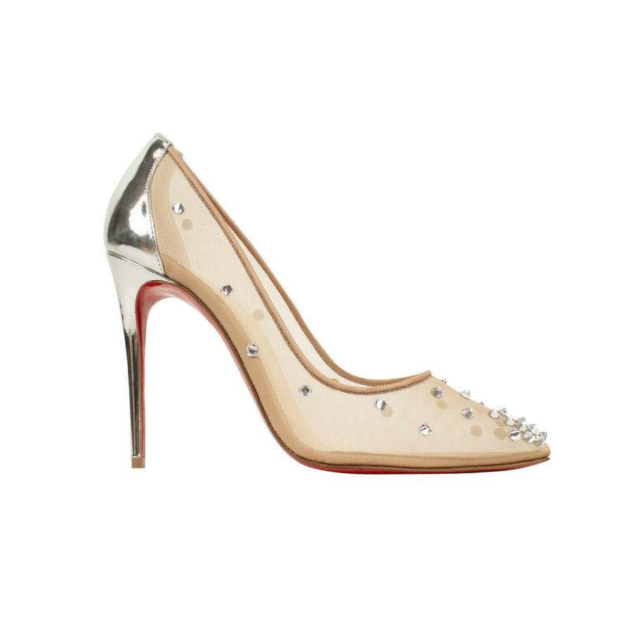 'Degra' 100mm Mesh Pumps Heels - Degra