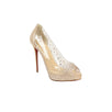 Very Strass PVC 120mm Pumps - Nude