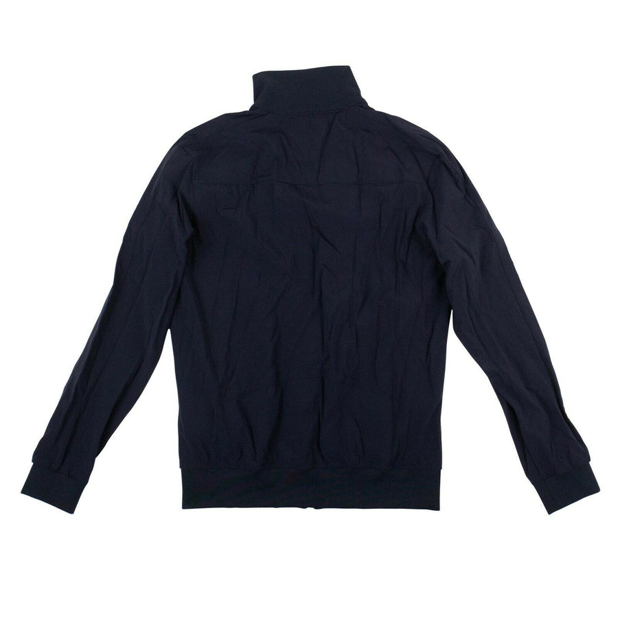 Exclusive Zip-Up Track Jacket -  Navy Blue