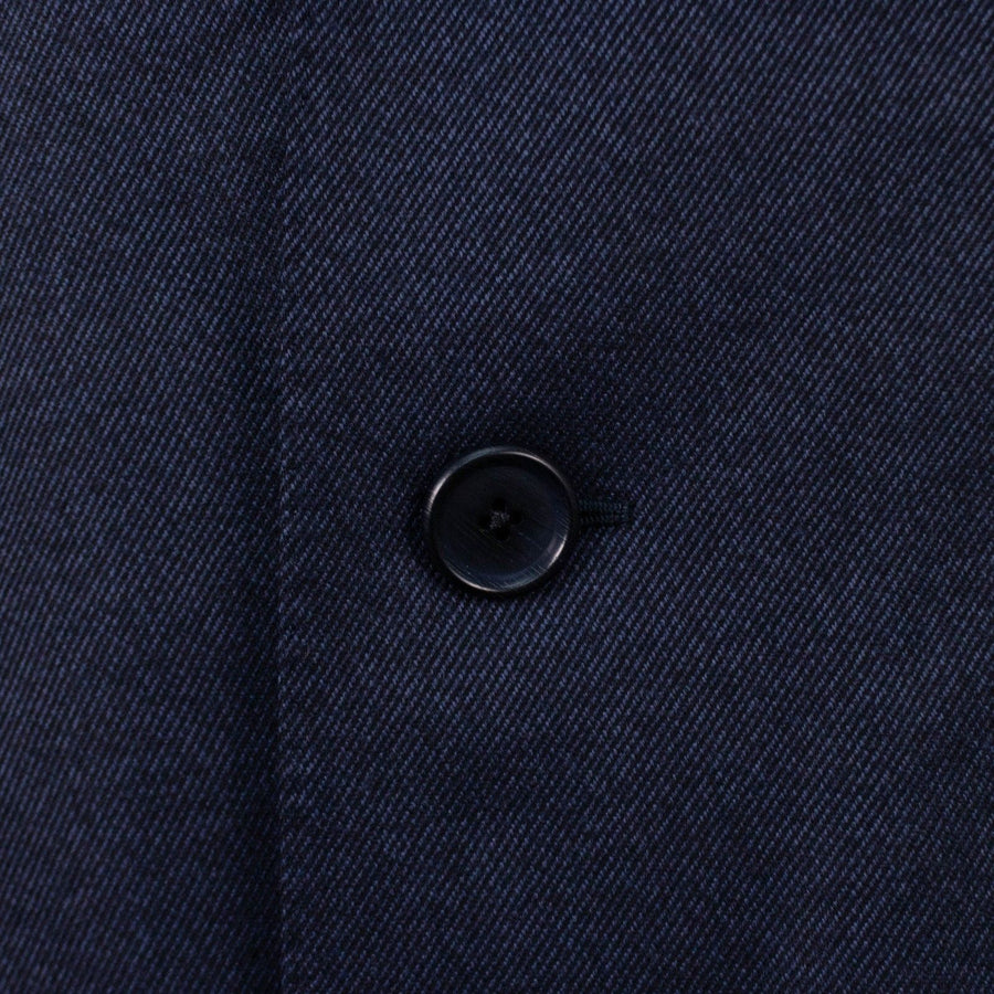 Doriani By Caruso Wool Blend Topcoat - Blue