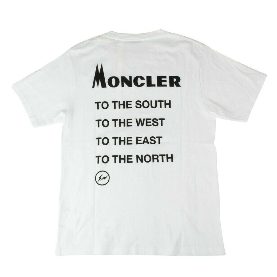 Moncler Fragment Hiroshi Fujiwara Cotton T-Shirt - White