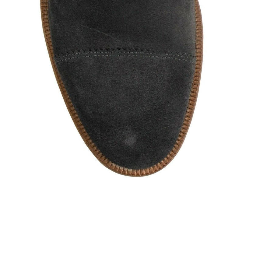 Suede 'Double Monk' Shoes - Gray