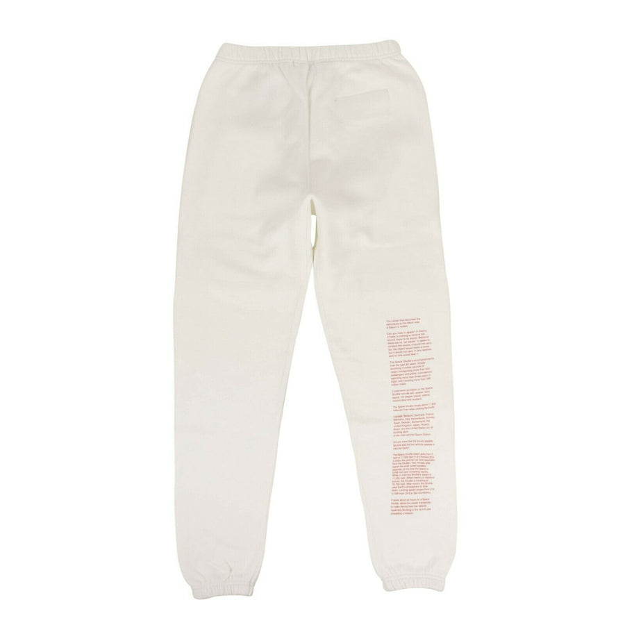 Cotton NASA Slim Sweatpants - White