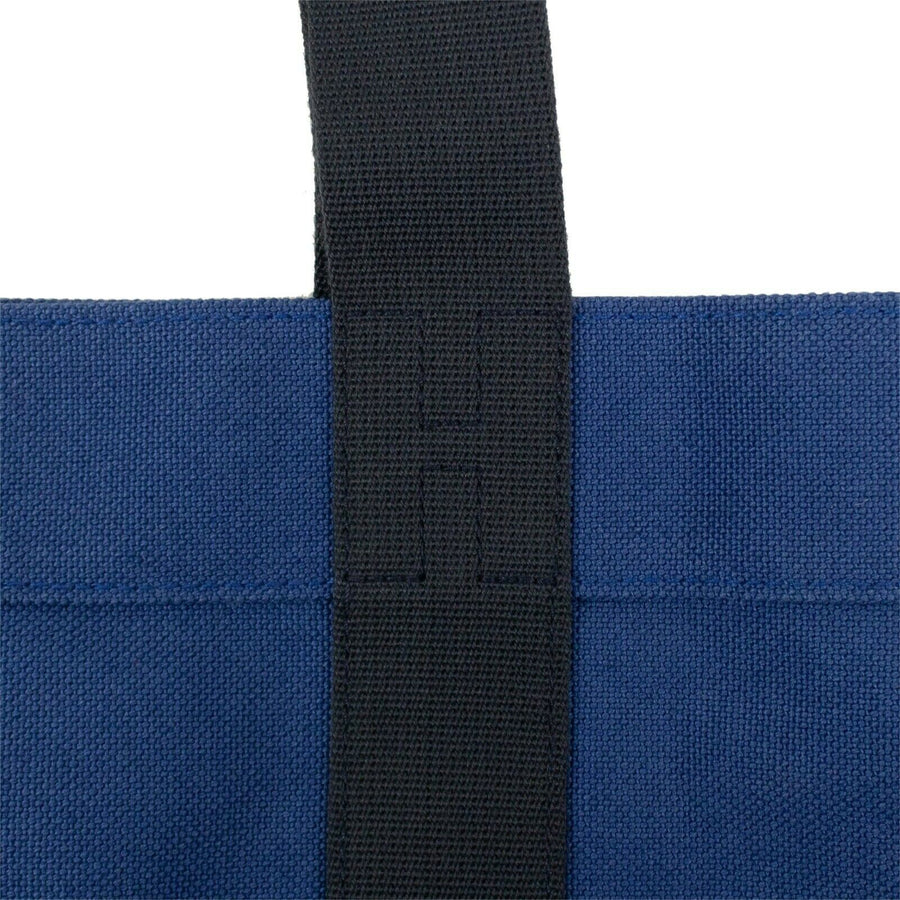 Cotton Sac de Plage GM Canvas Beach Tote Bag - Navy