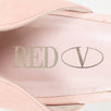 Leather Bow D'Orsay Pumps - Rose