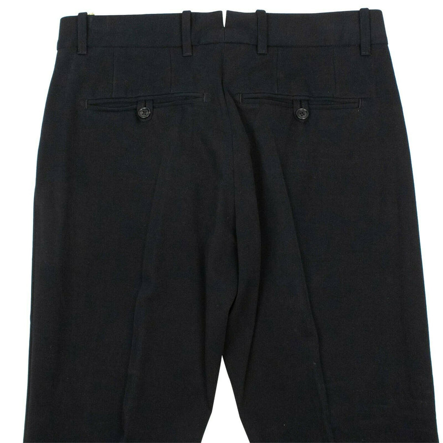 Cotton Blend Pants - Black