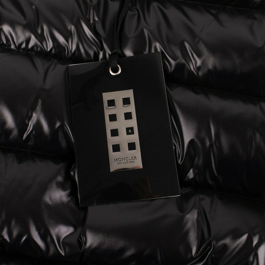 GENIUS ALYX 'Sirus' Down Filled Quilted Puffer Coat - Black