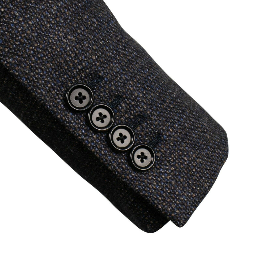 Drop 8 3 Roll 2 Button Wool Sport Coat - Dark Purple