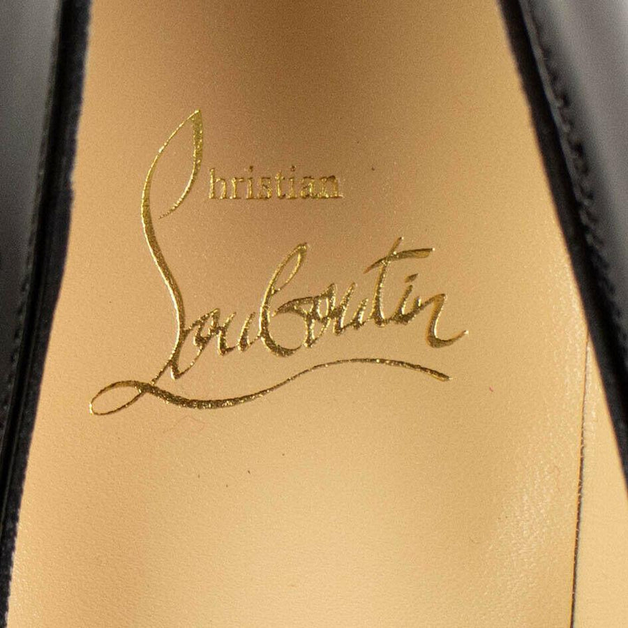 Patent 'Pigalle Follies' Heels - Black